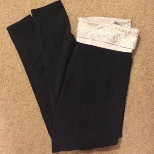 VS Pink jeweled yoga pant leggings