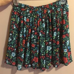 Floral Colorful Skirt