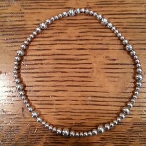 Silpada Sterling Silver Beaded Ankle Bracelet