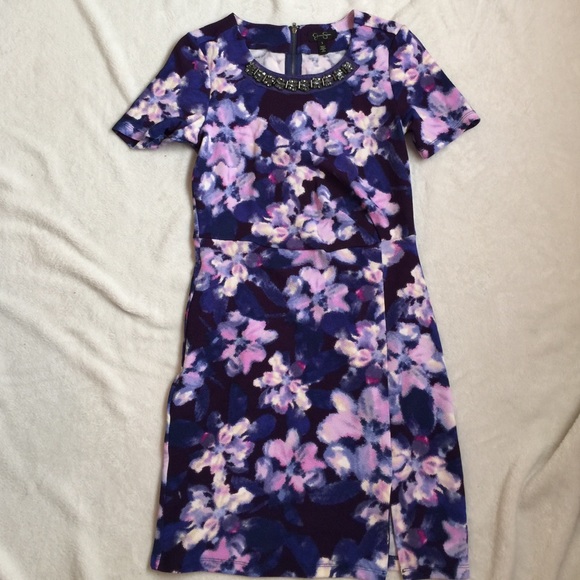 Bodycon floral dress