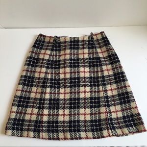 Vintage 70's Plaid Skirt