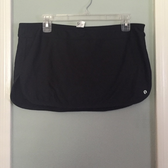 Next black swim skirt size large