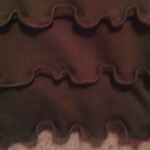 Treehouse 28 Skirts - Frilly olive green skirt Treehouse 28 Skirts - Frilly olive green skirt