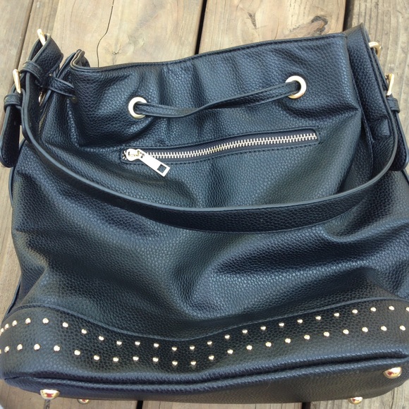 SALE 💸💸🌟Black leather shoulder bag - Picture 2 of 4