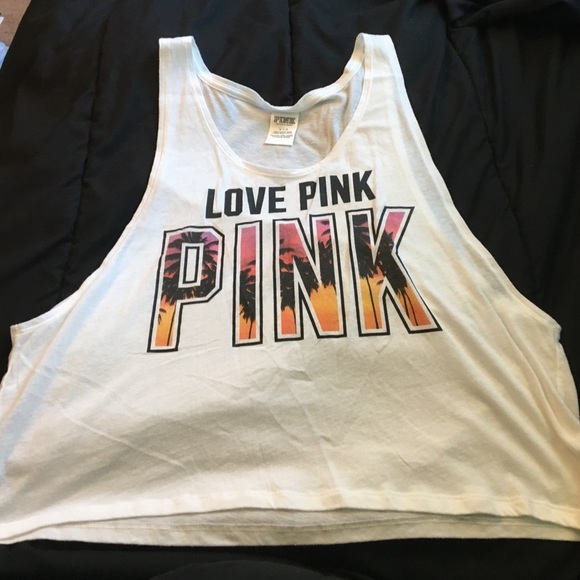 Pink tank top