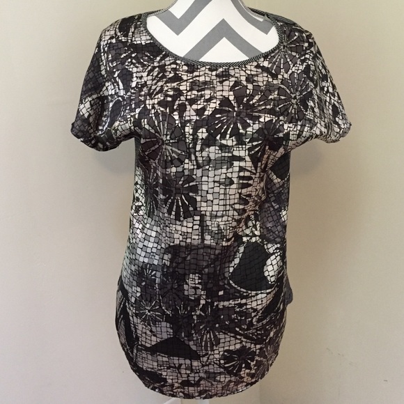 West Kei Shattered Glass Blouse - Size S