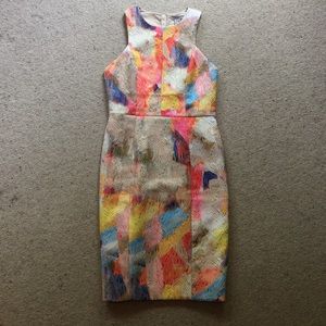 Colorful sleeveless dress