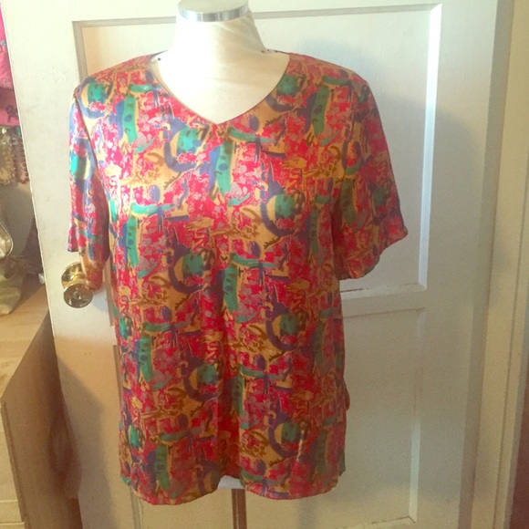 SILK VINTAGE shirt multicolored