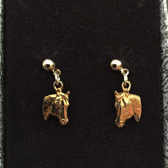 Pierced earrings- Horse Equestrian & Western - Picture 3 of 3