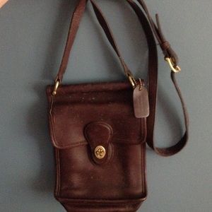 Vintage Coach crossbody purse