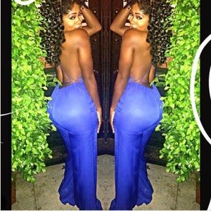 Fashionable cut out jumpsuit