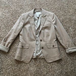Banana Republic Khaki Blazer