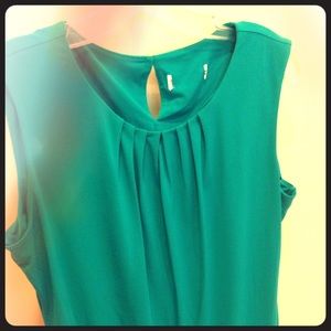 Calvin Klein emerald green top