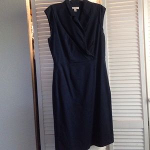 Banana republic navy work dress