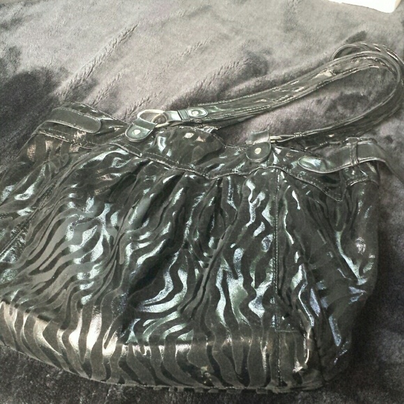 Black Zebra Tote