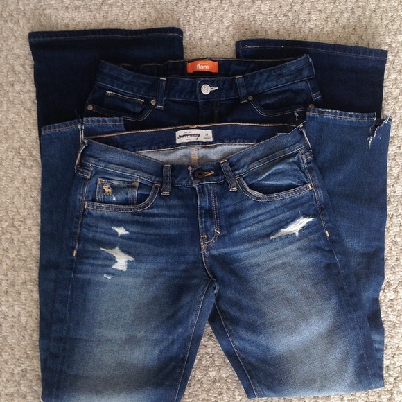 2 Pair jeans size 16 Jeans. Abercrombie Old Navy