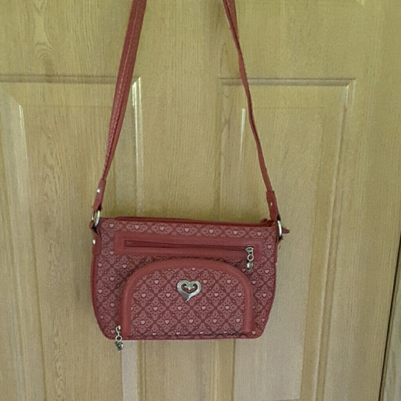 Crossbody red purse