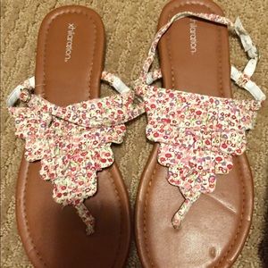 Target Floral Summery Sandals