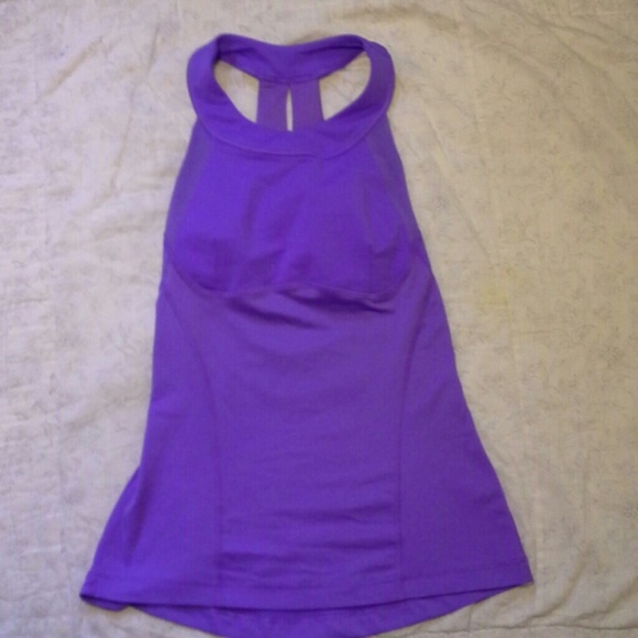 Lululemom purple size 2 running tank