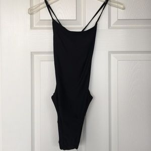 J.Crew one-piece swimsuit with tie back