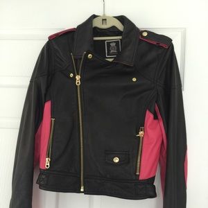 Juicy couture leather jacket