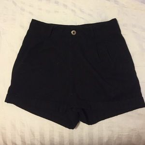 Thick high waisted shorts