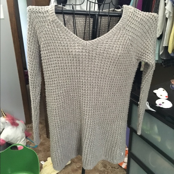 Light brown long tunic sweater - Picture 1 of 1