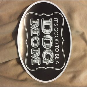 dog mom bumper magnet