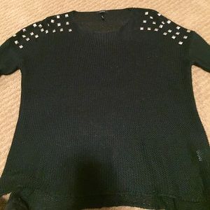 Pacsun Black Studded Sweater