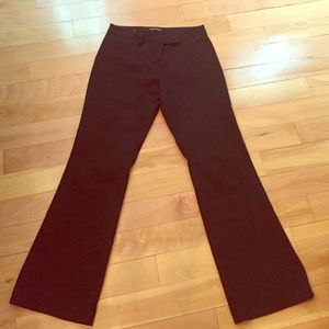 Black Modern Fit Dalia Pants