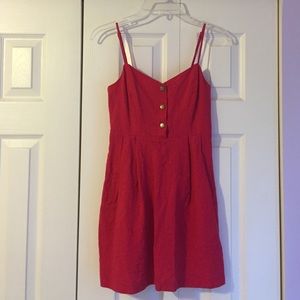 Pink/Red Sundress