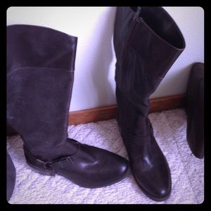 Vince Camuto tall brown boots