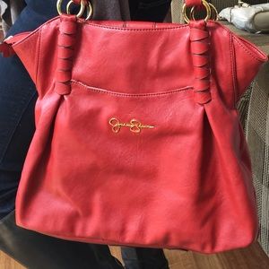 Red Jessica Simpson purse