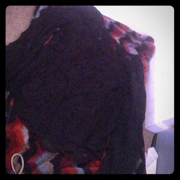 Lacy long sleeved shirt