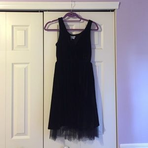 Velvet Black Dress