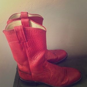 Red Cowgirl boots