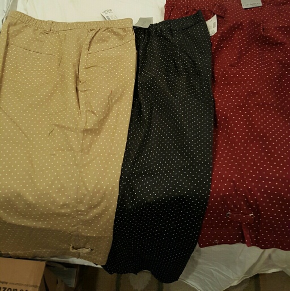 3 pairs Catherine's 2x pants NWT