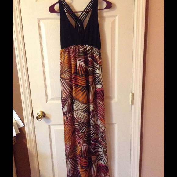 Tropical Maxi Dress