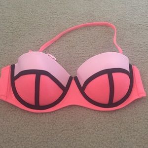 Victoria's Secret lightly lined swim top