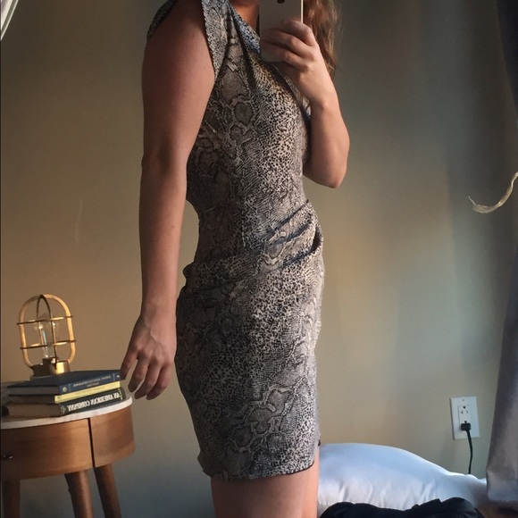 Guess snake print dress
