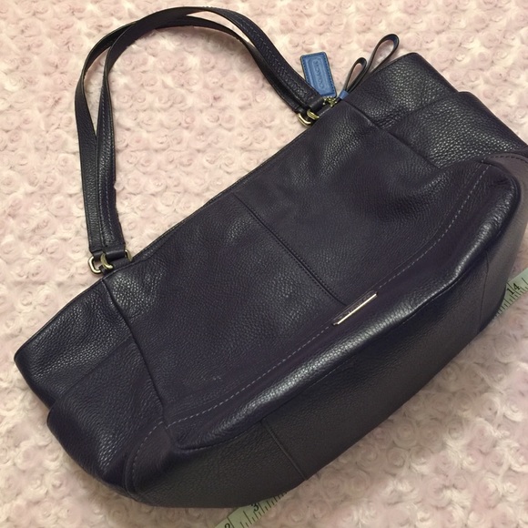 Authentic plum purple Coach Handbag