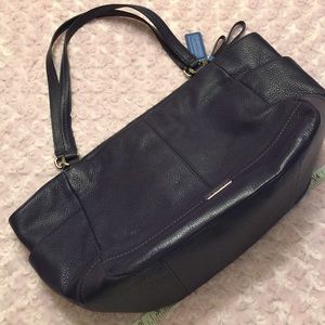 Authentic plum purple Coach Handbag