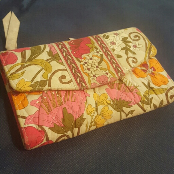 Tea Garden trifold wallet