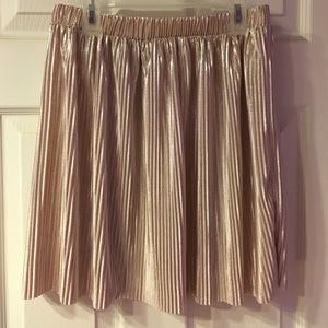 shimmery skirt