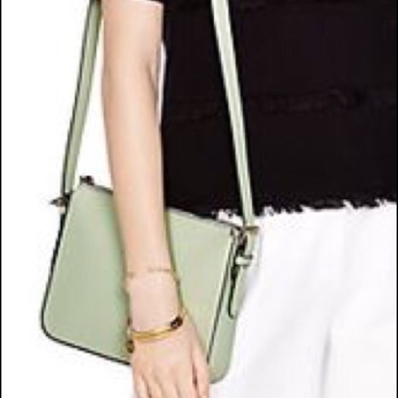 Kate spade green body cross handbag