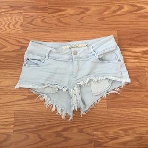 Brandy Melville sky blue shorts