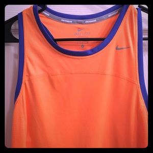 Nike running small racerback tank ventilated!