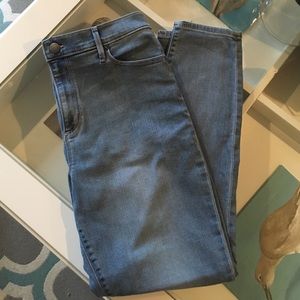 LOFT skinny ankle jeans