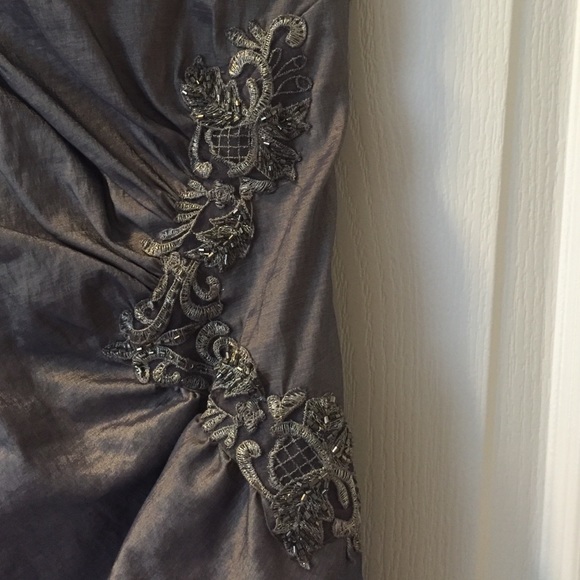 🍾 Jessica McClintock Gold Dress 🌟 Size 10 - Picture 2 of 4