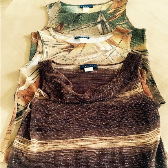 Cheroy (3) Tops multi colored BLINGY - Picture 2 of 3